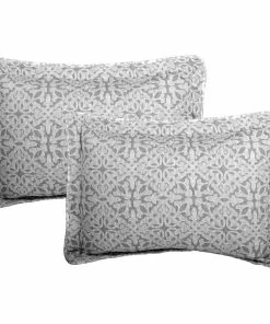 BNF Home Bellamy Printed Quilted 6-Piece Bed Spread Set, Light Brown/Taupe, King -Bare Sales Store 7e6162920216d437 3611 w800 h800 b1 p0