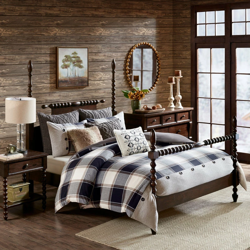 Olliix Madison Park Urban Cabin Cotton Jacquard Comforter Set, Queen 5 Olliix Madison Park Urban Cabin Cotton Jacquard Comforter Set, Queen - Image 5