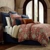 HiEnd Accents Melinda Washed Linen Comforter Set, 3 PC, King
