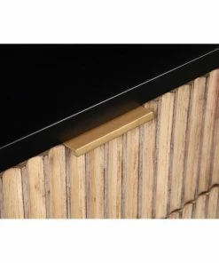 Origins By Alpine Larsen 2 Drawer Nightstand In Black -Bare Sales Store 8011916301763676 4537 w800 h800 b0 p0