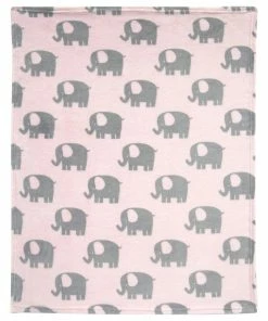 Lambs & Ivy Bedtime Originals Eloise Pink/Gray Elephant Soft Plush Baby Blanket 6 Lambs & Ivy Bedtime Originals Eloise Pink/Gray Elephant Soft Plush Baby Blanket -Bare Sales Store 828153670bb54af6 3084 w800 h800 b1 p0