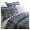 Ienjoy Home Home Collection Premium 3 Piece Polka Dot Printed Duvet Cover Set, Queen, Navy