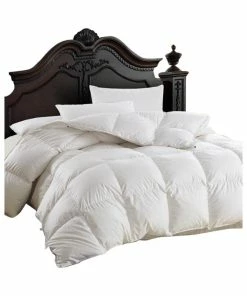 Egyptian Bedding Luxurious Siberian Goose Down Comforter 600 Thread Count 750FP, California King