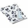 Lambs & Ivy Disney Baby MICKEY MOUSE Baby Blanket - Blue/White Minky/Jersey