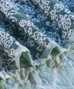 BNF Home Royal Scroll 9-Piece Bedspread Set, Teal, Oversized King, 122"x106" -Bare Sales Store 87f16fc703071b9d 3549 w800 h800 b0 p0