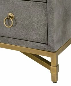 Essentials For Living Strand Shagreen 3-Drawer Nightstand -Bare Sales Store 8821680103a366e6 5548 w800 h800 b0 p0