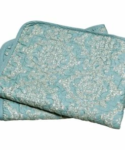 BNF Home Mystic Quilted 7-Piece Bed Spread Set, Teal/Turquoise, King -Bare Sales Store 8921a1d20216d2d6 9836 w800 h800 b1 p0