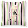 The-store Ballerina Blonde Point Fabric Decorative Pillow