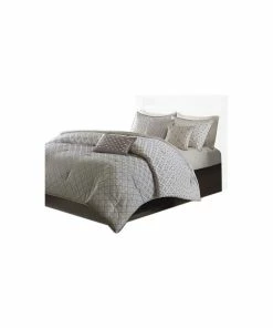 Olliix Madison Park Jacquard 7-Piece Comforter Set, California King