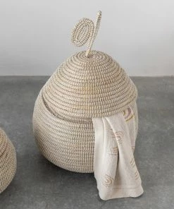 CREATIVE CO-OP Cotton Knit Baby Blanket With Rainbows, Cream -Bare Sales Store 8d11ee64002d7654 4286 w800 h800 b0 p0