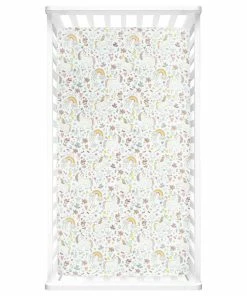 Lush Decor Baby Unicorn Heart Rainbow Micro Mink Fitted Crib Sheet Multi 2Pk 28x52x9 -Bare Sales Store 8eb1fb330050a117 9579 w800 h800 b1 p0