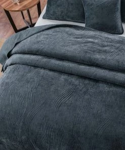 Tache Home Fashion Navy Blue Velvet Plush Waves Bedspread Set, Queen 8 Tache Home Fashion Navy Blue Velvet Plush Waves Bedspread Set, Queen -Bare Sales Store 91b1a31f0c06f26d 4196 w800 h800 b0 p0