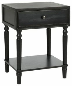 Safavieh Siobhan Night Table, Black