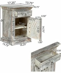 GDFStudio Chaves Mango Wood Nightstand -Bare Sales Store 9461e01f037c3200 3977 w800 h800 b1 p0