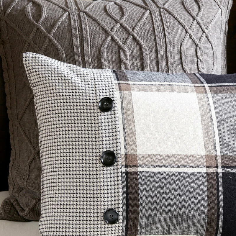 Olliix Madison Park Urban Cabin Cotton Jacquard Comforter Set, Queen 4 Olliix Madison Park Urban Cabin Cotton Jacquard Comforter Set, Queen - Image 4