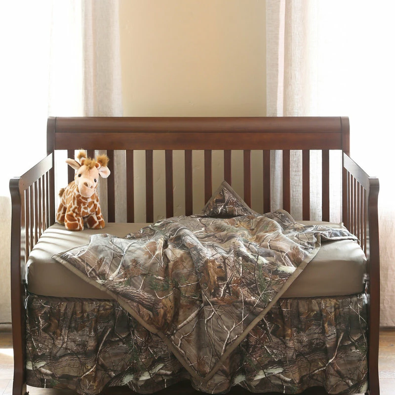 Carstens Realtree All-Purpose Crib Set, Camo 2 Carstens Realtree All-Purpose Crib Set, Camo - Image 2