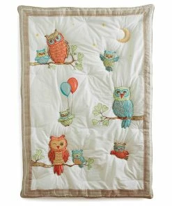 The Little Acorn Baby Owls Quilt