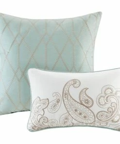 Olliix Madison Park Percale Printed 5-Piece Comforter Set, King/California King -Bare Sales Store 9971686a0225bcbc 4909 w800 h800 b1 p0