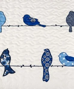 Lush Décor Rowley Birds Quilt Set, Navy, King 11 Lush Décor Rowley Birds Quilt Set, Navy, King -Bare Sales Store 9ac15b2b0c48ffcb 8880 w800 h800 b0 p0