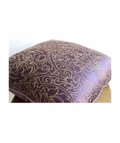 The HomeCentric Gold Damask Embroidered Purple Art Silk 24"x24" Pillow Shams, Purple & Gold 7 The HomeCentric Gold Damask Embroidered Purple Art Silk 24"x24" Pillow Shams, Purple & Gold -Bare Sales Store 9c419f9a05160cde 1796 w800 h800 b0 p0