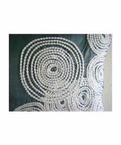 The HomeCentric Spiral Blue Euro Sham Covers, Art Silk 26"x26" Euro Shams, Snow Centric -Bare Sales Store 9c81056005160191 5652 w800 h800 b0 p0