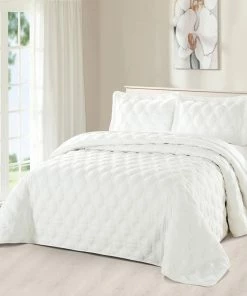 BNF Home Bradley Down Alternative, White, Queen