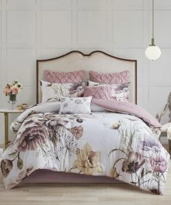 Olliix 100% Cotton Percale Printed 8pcs Comforter Set,MP10-6164 -Bare Sales Store a281eb0a0ffc116f 7365 w800 h800 b0 p0