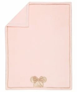 Lambs & Ivy Disney Baby Pink/Rose Gold MINNIE MOUSE Appliqued Baby Blanket -Bare Sales Store a47137680e263355 5925 w800 h800 b1 p0