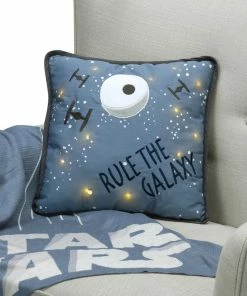 Lambs & Ivy Star Wars Signature Galaxy LED Light-Up Decorative Throw Pillow -Bare Sales Store a6d18d7600539508 5833 w800 h800 b0 p0