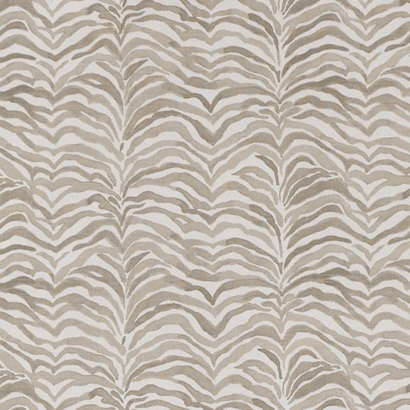 Close To Custom Linens Serengeti Bisque Gray Animal Print Tailored Euro Sham Cotton 2 Close To Custom Linens Serengeti Bisque Gray Animal Print Tailored Euro Sham Cotton - Image 2