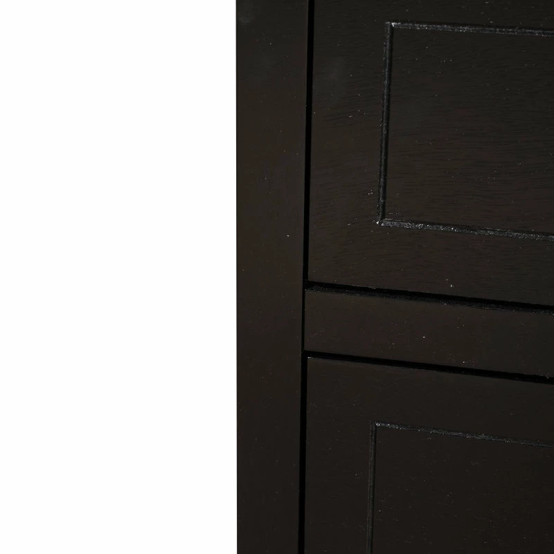 Glory Furniture Drake 3-Drawer Nightstand, Black 7 Glory Furniture Drake 3-Drawer Nightstand, Black - Image 7