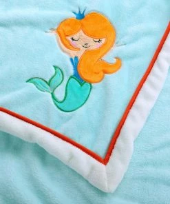 BNF Home Mermaid Flannel Baby Blanket -Bare Sales Store aa415e5b0c4219bc 5840 w800 h800 b0 p0