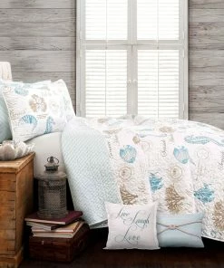 Lush Décor Harbor Life Quilt 7 Piece Set, Blue, King 12 Lush Décor Harbor Life Quilt 7 Piece Set, Blue, King -Bare Sales Store aae1d8120a3bd992 3319 w800 h800 b0 p0