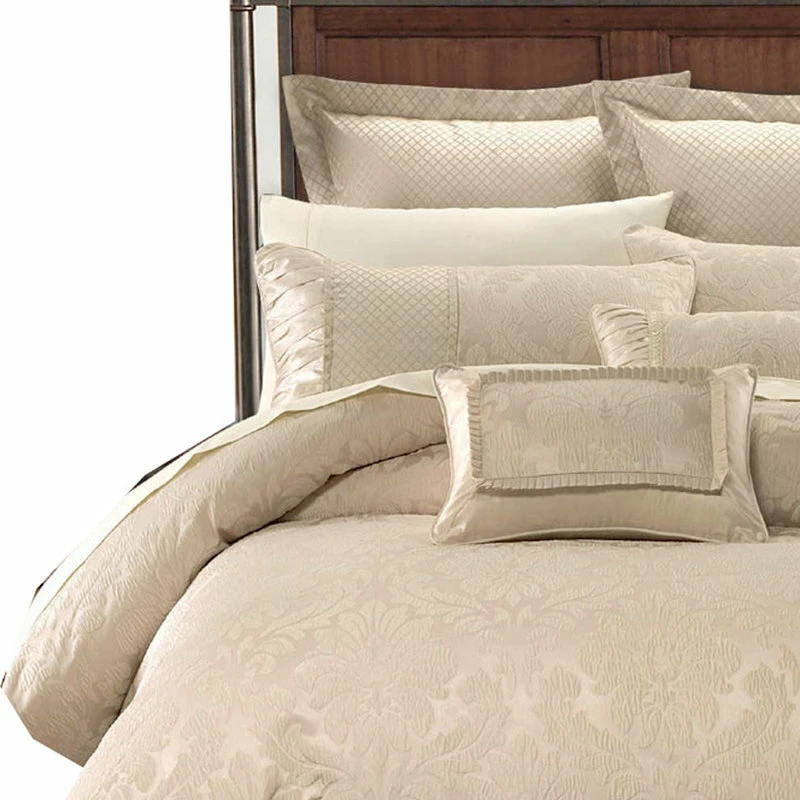 Royal Hotel Sara Jaquard Cotton Blend 7-Piece Duvet Cover Set, King/Cal King 3 Royal Hotel Sara Jaquard Cotton Blend 7-Piece Duvet Cover Set, King/Cal King - Image 3