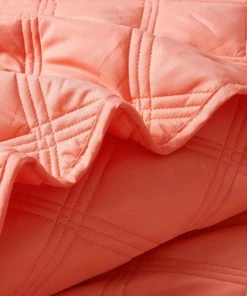 BNF Home Charleston Down Alternative Bed Spread Set, Coral, King -Bare Sales Store aca1c18a022bfda4 0133 w800 h800 b0 p0