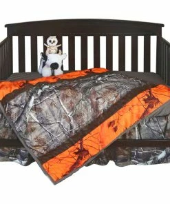 Carstens Realtree Blaze 3-Piece Camo Crib Set