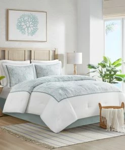Olliix Harbor House Printed Comforter Bedding Set With Embroidery, King -Bare Sales Store ae9169c303e3414e 8099 w800 h800 b0 p0
