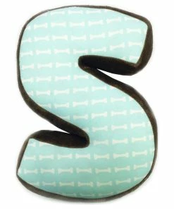One Grace Place Puppy Pal Boy, Letter Pillow S