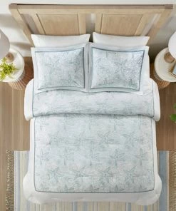 Olliix Harbor House Printed Comforter Bedding Set With Embroidery, King -Bare Sales Store b111578503e3414c 8099 w800 h800 b0 p0