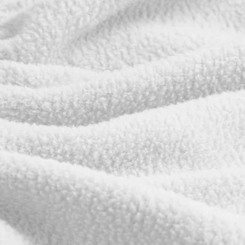 Bare Home Polar Fleece Sheet Set, White, Queen 3 Bare Home Polar Fleece Sheet Set, White, Queen - Image 3
