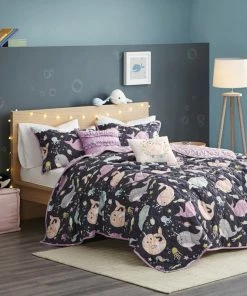Olliix Kids Magical Narwhals Dreamy Narwhals Comforter/Coverlet Set, Full -Bare Sales Store b471a1c8016dfe97 3462 w800 h800 b0 p0
