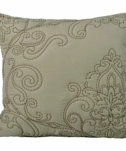 BNF Home Damask Embroidered Quilted 4 Piece Bed Spread Sets, Incense, King 7 BNF Home Damask Embroidered Quilted 4 Piece Bed Spread Sets, Incense, King -Bare Sales Store b6e1c5e70218614c 8940 w800 h800 b1 p0