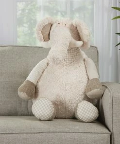 Nourison Mina Victory N1463 Plush Animal, Ivory, 22" X 26" -Bare Sales Store b93161a90d3ede12 7736 w800 h800 b0 p0