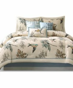 Olliix Madison Park Mateless 7-Piece Comforter Set, Queen