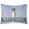 The-store Smooth Fox Terrier Welcome Fabric Standard Pillowcase