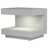 Vig Furniture Inc. Modrest Esso Modern Gray Nightstand