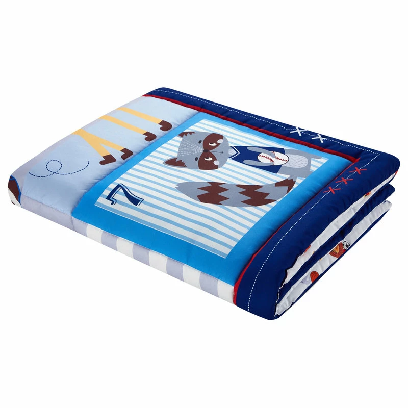 Nanshing America, Inc. The Jungle Friends 3 Piece Baby Nursery Bedding Set, Future Star, 33 X 42 3 Nanshing America, Inc. The Jungle Friends 3 Piece Baby Nursery Bedding Set, Future Star, 33 X 42 - Image 3