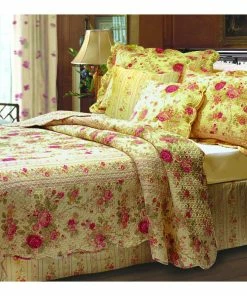 Greenland Home Fashions Greenland Home Antique Rose Qui Light And Sham Bonus Set, Twin -Bare Sales Store c291b65c08af78e0 4758 w800 h800 b0 p0