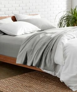 Bare Home Full XL 1800 Microfiber Sheet Set, Light Gray -Bare Sales Store c2a15525024db2de 9501 w800 h800 b0 p0