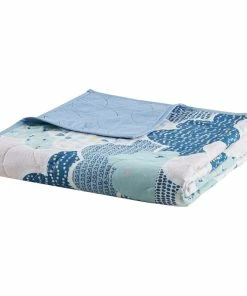 Olliix Kids Cotton Comforter/Duvet Cover/Coverlet Set, Blue, Twin, Coverlet -Bare Sales Store c4f1acbe0368a787 3404 w800 h800 b1 p0